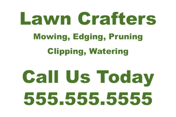 Show details for 12" x 18" Landscaping Services 948650 Picture of 12" x 18" Landscaping Services 948650