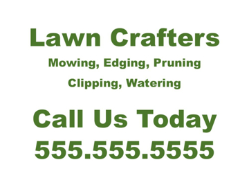 Show details for 18" x 24" Landscaping Services 948650 Picture of 18" x 24" Landscaping Services 948650