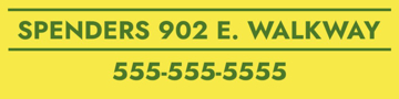 Show details for 6" x 24" Business 3227837 Picture of 6" x 24" Business 3227837