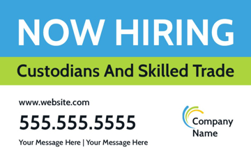 Show details for Now Hiring 8 - 12x18 Picture of Now Hiring 8 - 12x18
