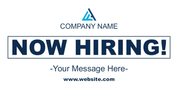 Show details for Now Hiring 9 - 12x24 Picture of Now Hiring 9 - 12x24