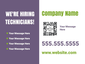 Show details for Now Hiring 1 - 18x24 Picture of Now Hiring 1 - 18x24