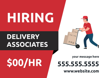 Show details for Now Hiring 5 - 18x24 Picture of Now Hiring 5 - 18x24
