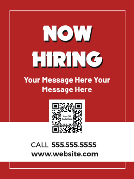 Show details for Now Hiring 12 - 24x18 Picture of Now Hiring 12 - 24x18