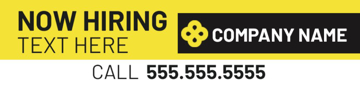 Show details for Now Hiring 11 - 6x24 Picture of Now Hiring 11 - 6x24