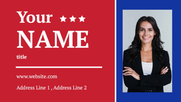Show details for Magnetic Business Card 9 - Horizontal Picture of Magnetic Business Card 9 - Horizontal