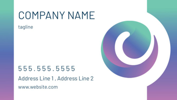 Show details for Magnetic Business Card 11 - Horizontal Picture of Magnetic Business Card 11 - Horizontal