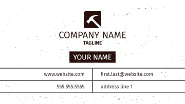 Show details for Magnetic Business card_Construction - Horizontal Picture of Magnetic Business card_Construction - Horizontal