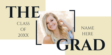 Show details for College Photo Banner 6- 4x8 Picture of College Photo Banner 6- 4x8