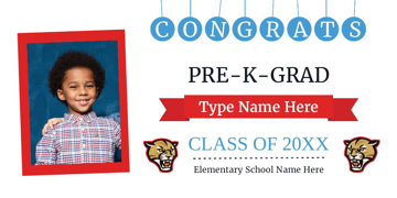 Show details for Elementary School Photo Banner 5- 4x8 Picture of Elementary School Photo Banner 5- 4x8