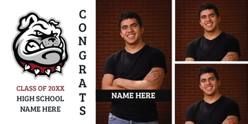 Show details for High School Photo Banner 1- 4x8 Picture of High School Photo Banner 1- 4x8
