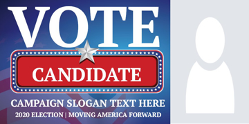 Show details for Political Banner 21 - 3x6 Picture of Political Banner 21 - 3x6