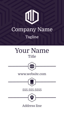 Show details for Magnetic Business Card 5 - Vertical Picture of Magnetic Business Card 5 - Vertical