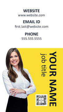Show details for Magnetic Business Card 15 - Vertical Picture of Magnetic Business Card 15 - Vertical