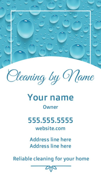 Show details for Magnetic Business card_Home cleaner - Vertical Picture of Magnetic Business card_Home cleaner - Vertical