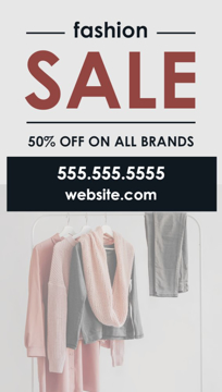 Picture of Magnetic Promotional_Fashion Sale - Vertical