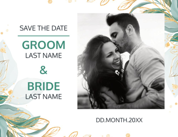 Show details for Save the Date Postcard Magnet 2 - Vertical Picture of Save the Date Postcard Magnet 2 - Vertical