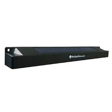 Show details for 12" Solar Powered Sign Light Picture of 12" Solar Powered Sign Light