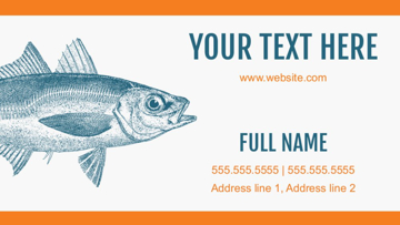 Show details for Food & Beverage Business Card Magnet 10 - Horizontal Picture of Food & Beverage Business Card Magnet 10 - Horizontal