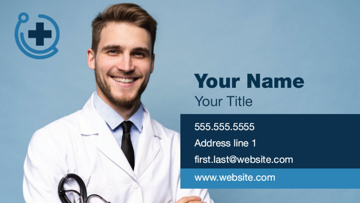 Show details for Healthcare Business Magnet 2 - Horizontal Picture of Healthcare Business Magnet 2 - Horizontal