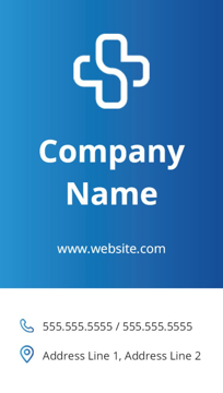 Show details for Healthcare Business Magnet 1 - Vertical Picture of Healthcare Business Magnet 1 - Vertical