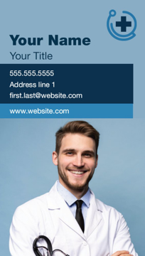 Show details for Healthcare Business Magnet 2 - Vertical Picture of Healthcare Business Magnet 2 - Vertical