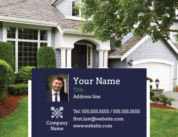 Show details for Real Estate Postcard Magnet 10- Horizontal Picture of Real Estate Postcard Magnet 10- Horizontal