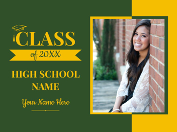Show details for High School Photo Signs 3 Picture of High School Photo Signs 3