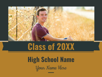 Show details for High School Photo Signs 6 Picture of High School Photo Signs 6