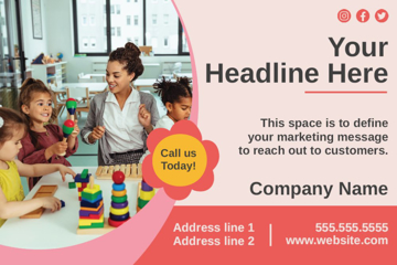 Show details for Education/Childcare Postcards 3 Picture of Education/Childcare Postcards 3
