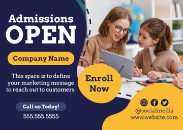 Show details for Education/Childcare Postcards 4 - 5x7 Picture of Education/Childcare Postcards 4 - 5x7