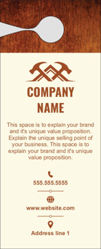 Show details for Construction, Repair & Improvement 12 - Large Door Hanger Picture of Construction, Repair & Improvement 12 - Large Door Hanger