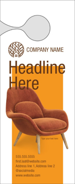 Show details for Retail & Sales 15 - Small Door Hanger Picture of Retail & Sales 15 - Small Door Hanger