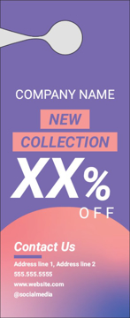 Show details for Retail & Sales 3 - Large Door Hanger Picture of Retail & Sales 3 - Large Door Hanger