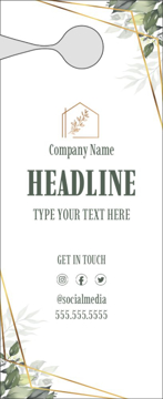 Show details for Retail & Sales 13 - Large Door Hanger Picture of Retail & Sales 13 - Large Door Hanger