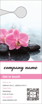 Show details for Beauty & Spa 9 - Large Door Hanger Picture of Beauty & Spa 9 - Large Door Hanger