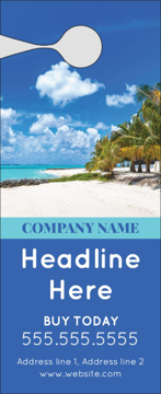 Show details for Beauty & Spa 10 - Large Door Hanger Picture of Beauty & Spa 10 - Large Door Hanger