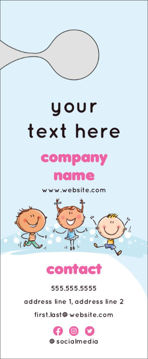 Show details for Education & Child Care 11 - Small Door Hanger Picture of Education & Child Care 11 - Small Door Hanger