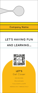 Show details for Education & Child Care 6 - Large Door Hanger Picture of Education & Child Care 6 - Large Door Hanger