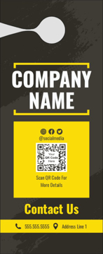 Show details for Sports & Fitness 7 - Large Door Hanger Picture of Sports & Fitness 7 - Large Door Hanger