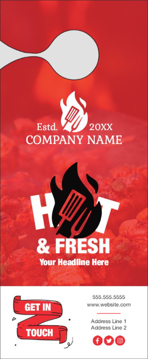 Show details for Food & Beverage 16 - Large Door Hanger Picture of Food & Beverage 16 - Large Door Hanger