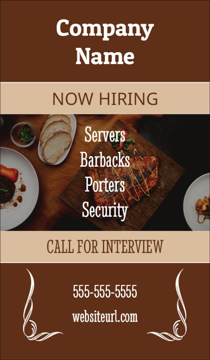Show details for Now Hiring 5 - 81" x 47" Picture of Now Hiring 5 - 81" x 47"