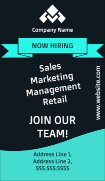Show details for Now Hiring 7 - 81" x 47" Picture of Now Hiring 7 - 81" x 47"