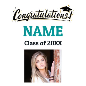 Show details for 12" x 12" Graduation 1 Picture of 12" x 12" Graduation 1