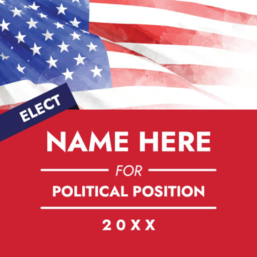 Show details for Political 3- 12" x 12" Picture of Political 3- 12" x 12"