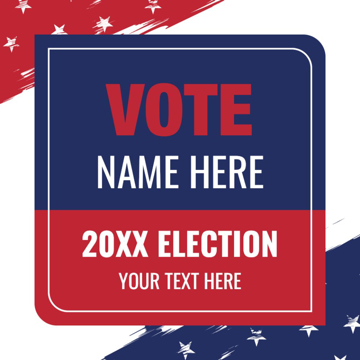 Show details for Political 9- 24" x 24" Picture of Political 9- 24" x 24"