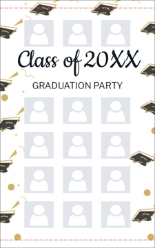 Show details for Graduation Tension Fabric Banner 2 - 8ft x 5ft Picture of Graduation Tension Fabric Banner 2 - 8ft x 5ft