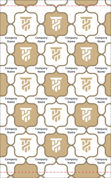Show details for Patterned Tension Fabric Banner 1 - 8ft x 5ft Picture of Patterned Tension Fabric Banner 1 - 8ft x 5ft