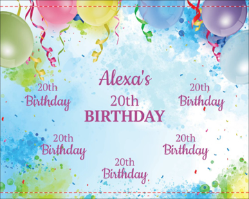 Show details for Birthday Tension Fabric Banner 2 - 8ft x 10ft Picture of Birthday Tension Fabric Banner 2 - 8ft x 10ft
