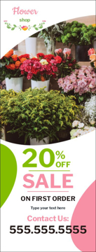 Show details for Retail-Floral shop-01 - 60" x 23" Picture of Retail-Floral shop-01 - 60" x 23"
